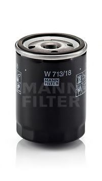 Фильтр масляный двигателя OPEL (пр-во MANN) VALEO арт. W71318 фото1