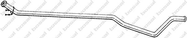 Выпускной трубопровод ASMET арт. 952153 фото1
