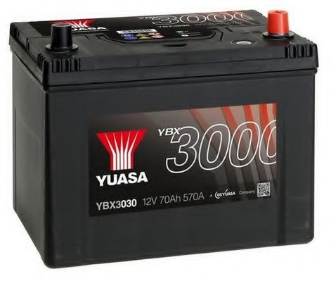 Yuasa 12V 72Ah SMF Battery Japan YBX3030 (0)  арт. YBX3030 фото1