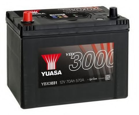 Yuasa 12V 72Ah SMF Battery Japan YBX3031 (1) фото1