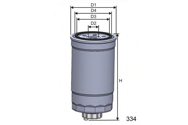 Топливный фильтр FRAM арт. M351A фото1