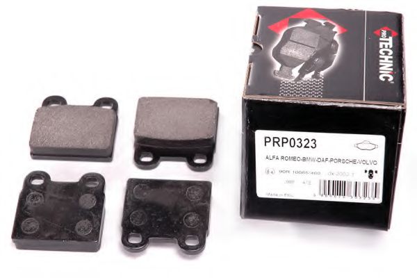 Комплект тормозных колодок, дисковый тормоз FERODO арт. PRP0323 фото1