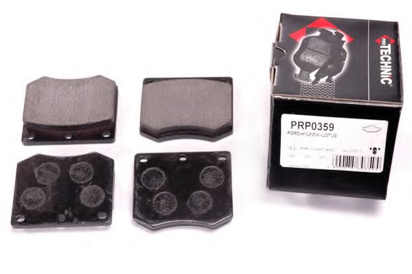 Комплект тормозных колодок, дисковый тормоз  арт. PRP0359 фото1