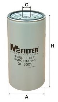 Фильтр топливный  арт. DF3503 фото1