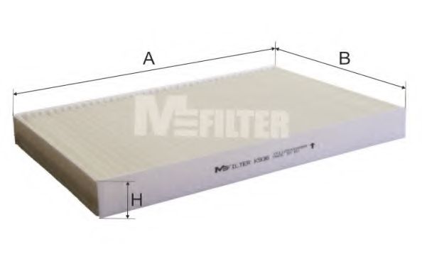 Фільтр повітряний M-Filter CLEANFILTERS арт. K936 фото1