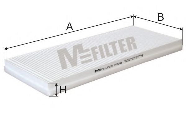 Фильтр салона MB SPRINTER (пр-во M-filter) CORTECO арт. K928 фото1
