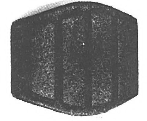 Накладка на педаль резиновая RENAULT 19, Clio, Twingo   (тормоз/сцепление)  арт. 00417 фото1