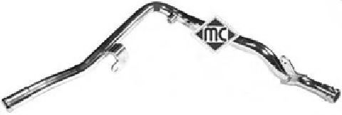 Патрубок радиатора Peugeot Bipper / Citroen Nemo 1.3 HDI (05-) (03214) Metalcaucho фото1
