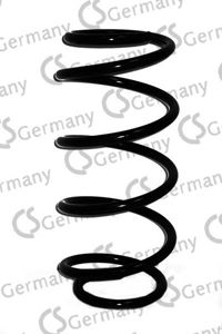 Пружина подвески передняя (кратно 2) Opel Astra 1.4,1.6 (91-98) (14.774.465) CS Germany фото1