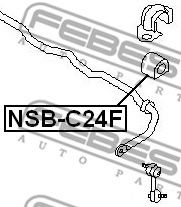 Втулка стабилизатора  арт. NSBC24F фото1