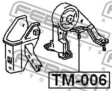 Опора двигателя  арт. TM006 фото1