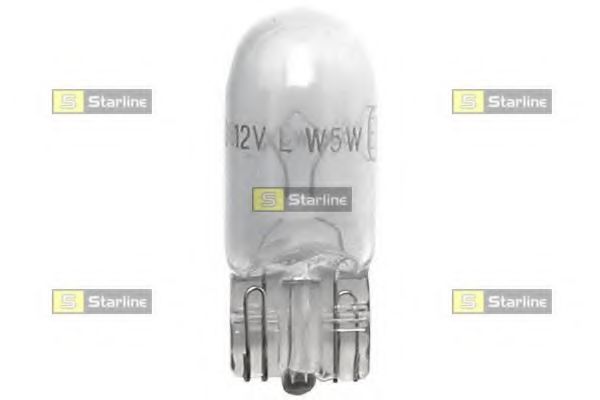 Автомобильная лампа: 12 [В] W5W/12V цоколь W2.1x9.5d - безцокольная фото1