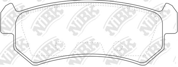 Комплект тормозных колодок TEXTAR арт. PN0376 фото1