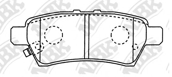Колодки дискового тормоза TRW арт. PN0430 фото1