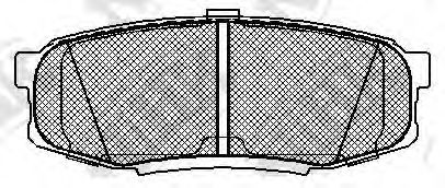 Колодки дискового тормоза DELPHI арт. PN1542 фото1