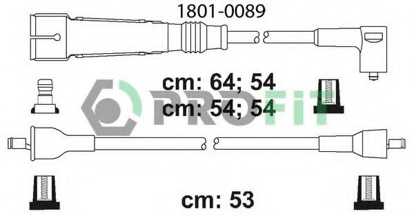 Комплект кабелів високовольтних BREMI арт. 18010089 фото1