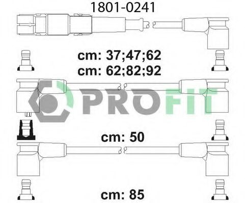 Комплект кабелів високовольтних BERU арт. 18010241 фото1