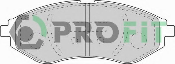 Колодки гальмівні дискові DAEWOO арт. 50001699 фото1