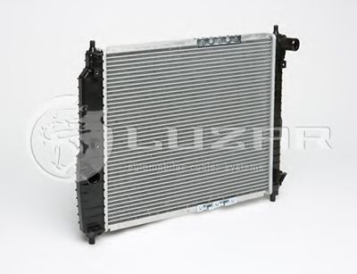 Радиатор охлаждения Авео 1,5 основной МКПП 480 мм алюм-паяный (Лузар) фото1
