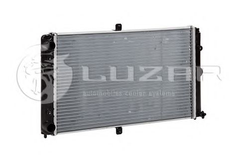 Радиатор охлаждения 2110-2112 SPORT универсальный (алюм-паяный) Luzar фото1
