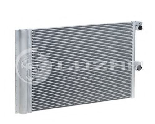Радиатор кондиционера 2123 (02-) (с ресивером) Luzar фото1