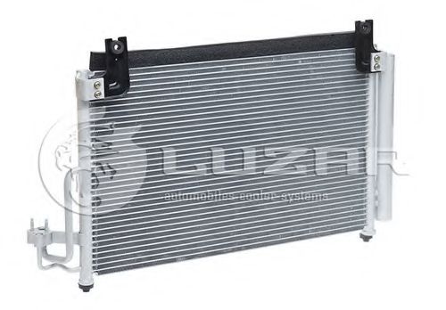 Радиатор кондиционера Rio 1.3/1.5 (00-) АКПП/МКПП с ресивером (LRAC 08FD) Luzar фото1