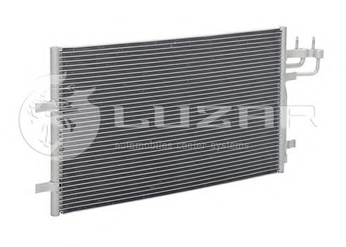 Радиатор кондиционера Focus C-Max (03-), II (05-) / C30 (06-), S40 (04-), V50 (04-) МКПП/АКПП (LRAC FDFs03348) Luzar фото1