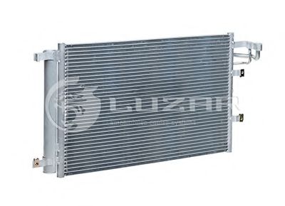 Радиатор кондиционера Cerato 1.5/1.6/2.0 (04-) АКПП/МКПП с ресивером (LRAC 08F2) Luzar фото1