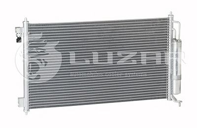 Радиатор кондиционера Micra 1.0/1.2/1.4 (02-) МКПП с ресивером (LRAC 14AX) Luzar DELPHI арт. LRAC14AX фото1