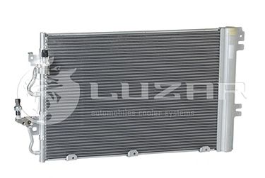 Радиатор кондиционера Astra H (04-) 1.6i/1.8i МКПП/АКПП (LRAC 2129) Luzar NRF арт. LRAC2129 фото1