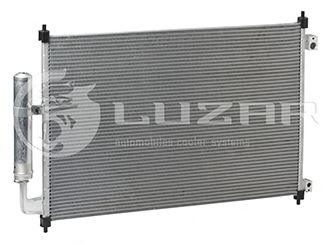 Радиатор кондиционера X-trail 2.0/2.2/2.5 (07-) АКПП/МКПП (LRAC 14G4) Luzar фото1