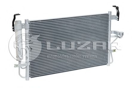 Радиатор кондиционера Elantra 2.0 (00-) АКПП/МКПП с ресивером (LRAC 08D2) Luzar  арт. LRAC08D2 фото1
