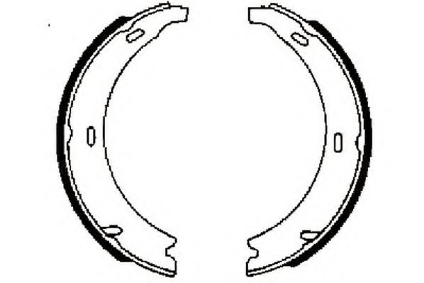 Колодки дискового тормоза SWAG арт. 361262J фото1