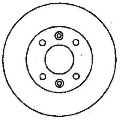 Тормозной диск FERODO арт. 561235JC фото1