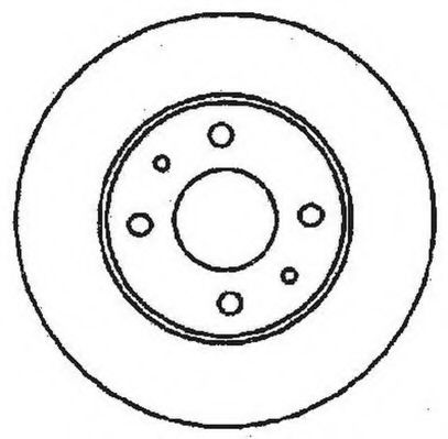 Тормозной диск  арт. 561380JC фото1