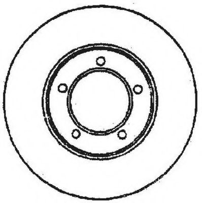 Тормозной диск TEXTAR арт. 561676JC фото1