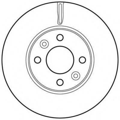 Тормозной диск TEXTAR арт. 562636JC фото1