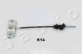 Трос стояночного тормоза Kia Sephia 1.5 (96-97),Kia Sephia 1.5 (96-97),Kia Sephia 1.6 (93-97) (131K14) JAPKO фото1