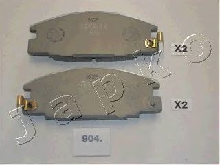 Колодки тормозные передние Opel Frontera A, Campo (91-04)/Isuzu Trooper, Campo, D-Max (85-05) (50904) JAPKO NIPPARTS арт. 50904 фото1