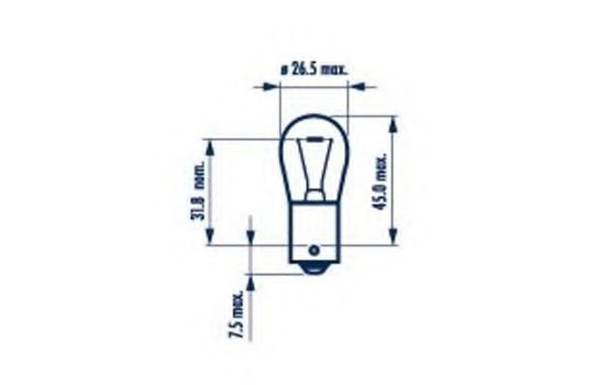 Лампа накаливания GE арт. 17635 фото1
