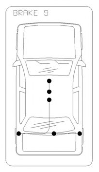 Трос, стояночная тормозная система  арт. 104720 фото1