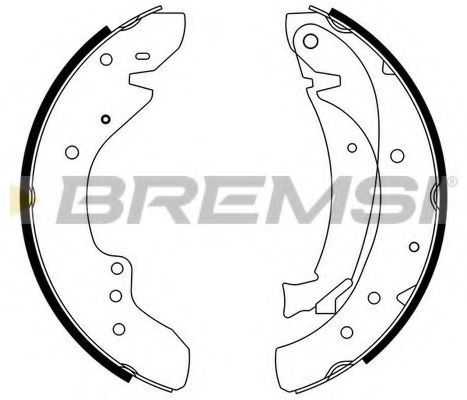 Гальмівні колодки зад. Ducato/Boxer 94-02 (1.4t)(бараб.) ABS арт. GF0175 фото1