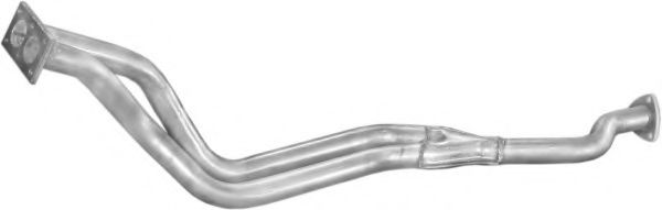 Глушитель, алюм. сталь, передн.часть Audi 100 83-90 1.8 Avant (01.198) Polmostrow фото1