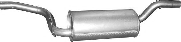 Глушник вихлопних газів, кінцевий FORD FOCUS II 1,6 KOMBI  арт. 0862 фото1