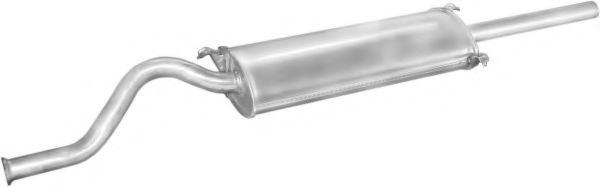 Глушитель основной ВАЗ 21099, алюминизированный фото1
