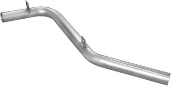 Труба выпускная глушителя Mercedes 207D-410D 80-95, алюминизированная фото1
