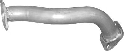 Труба промежуточная глушителя Mitsubishi Pajero 2.6i, 3.0i 4X4, алюминизированая фото1