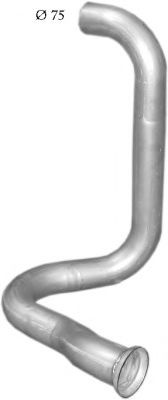 Труба приемная глушителя Mercedes 615, алюминизированная фото1