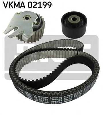 Роликовий модуль натягувача ременя (ролик, ремінь)  арт. VKMA02199 фото1