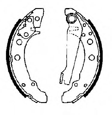 Колодки дискового тормоза DELPHI арт. BB1017A1 фото1